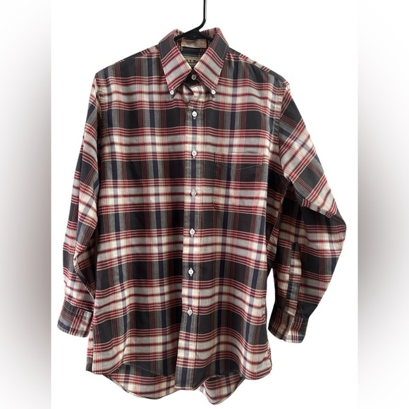 L.L. Bean Other - L.L Bean long sleeve button down plaid shirt